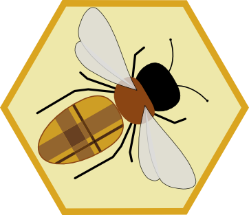 The Kilted Bee logo